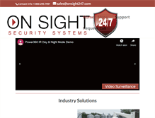 Tablet Screenshot of onsight247.com